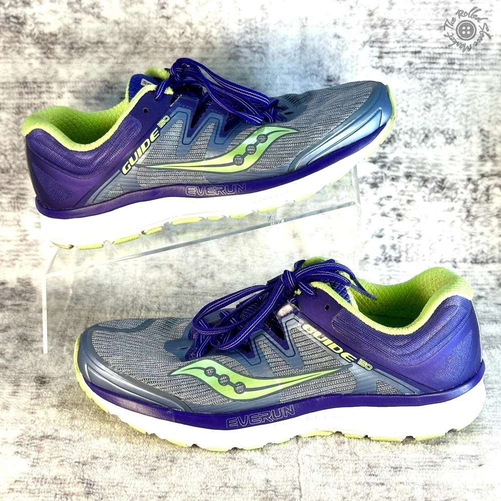 Saucony Woman's Guide ISO S10415-1 Purple‎ Running Shoes - Size 9